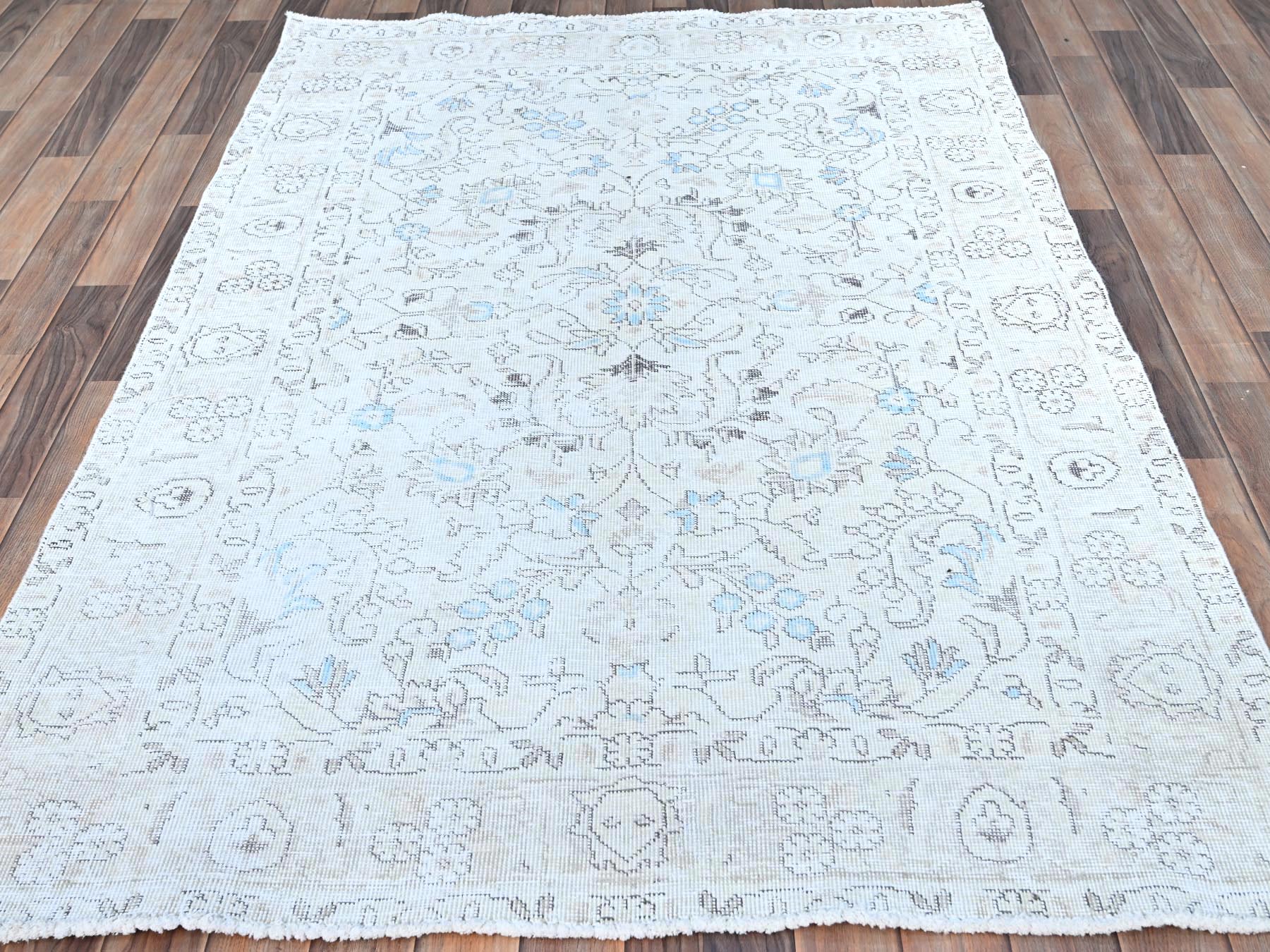 Overdyed & Vintage Rugs LUV769959